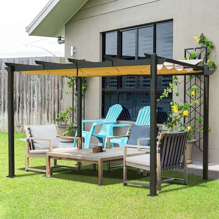 Aluminum Outdoor Retractable Pergola