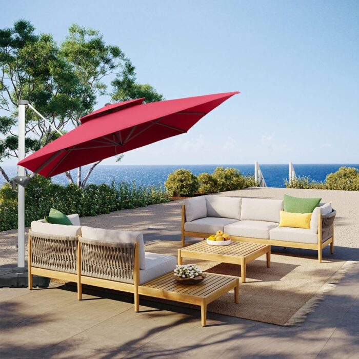 Cantilever Patio Umbrella - Rectangular