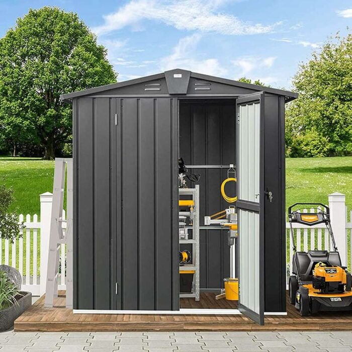 Metal Storage Shed Gable Roof